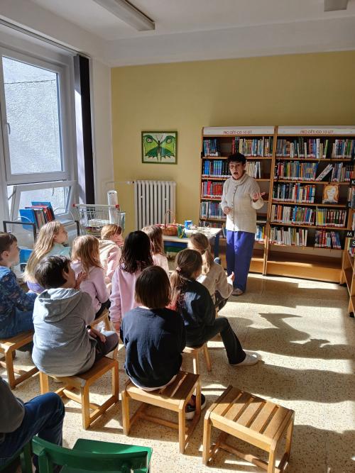 Exkurze 2.B - Knihovna Prosek