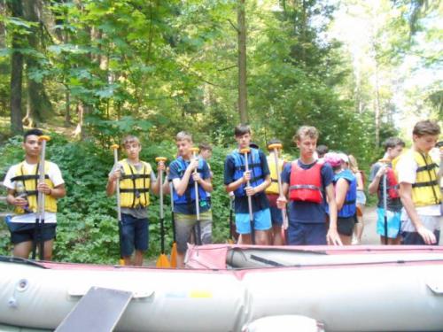 Výjezd 9.A,B Sázava - květen 2018