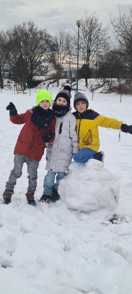 1.odd. hry na sněhu