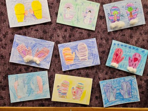 4.odd. tvoření na výtvarnou soutěž