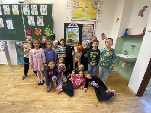 Akce třídy 1.C - Halloween
