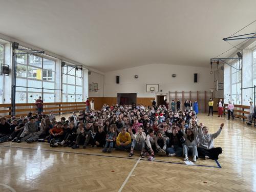 Akce školního parlamentu - vánoční besídka